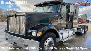 2000 INTERNATIONAL 9900 068571 - SOLD