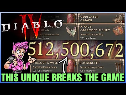 Diablo 4 - Get THIS Now - All New Uniques Tier List Ranking - Secretly OVERPOWERED Unique You Need!
