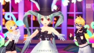 【ミク・リン・レン】 カオス．メドレー ～ギガリミックス～ 【Project DIVA X】