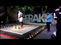 Педан. Парный швунг гирь по 68 кг стоя. igor pedan. double 68 kg kettlebells two hand push press