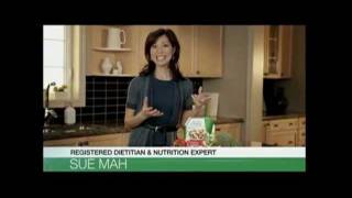 Healthy Choice Gourmet Steamers Commercial - with Sue Mah, Registered Dietitian