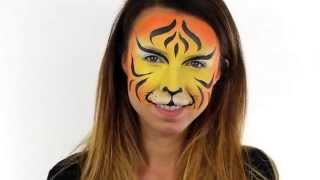 Quick & Easy Tiger Face Paint Tutorial | Snazaroo