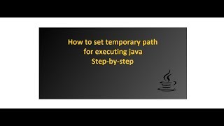 set permanent path for executing java programs(step-by-step)