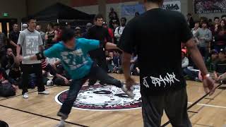 2nd Nature vs Floor Rockers at Bboy Massacre West Coast Prelims