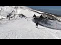 【ゲレンデレポート】びわ湖バレイスキー場　打見ゲレンデ　2020年2月12日 水 　biwako valley ski resort　the uchimi ski slope