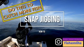 Snap jigging tutorial: Use this technique to catch more fish: The one with the legend John Paduano