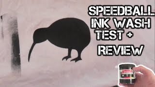 Black Speedball Screen Printing Ink Review And Wash Test