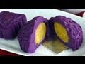 Purple Mooncake Recipe - Bánh trung thu tím | Helen's Recipes