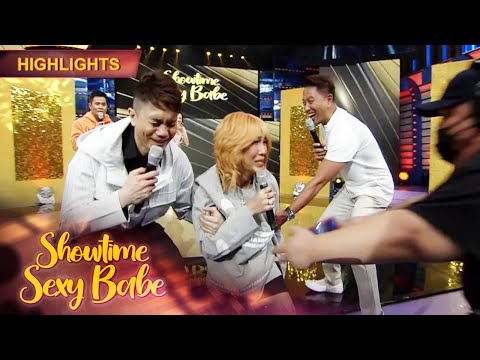 Vice demands a replay after he stumbled on the It’s Showtime stage It’s Showtime Sexy Babe