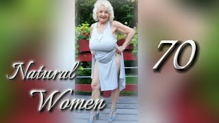 attractive old woman ,casually dressed naturally stunning and perfect | elegant outfit 195