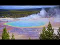 yellowstone national park tour 2nd day a geyser with rainbow 옐로우스톤 국립공원 무지개를 담은 호수