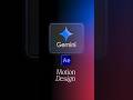 Google Gemini Motion design || In After Effects .