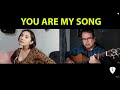 YOU ARE MY SONG  (Regine Velasquez) Acoustic Cover ft. Jeanlee Jutic | Edwin-E