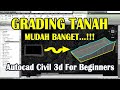 Autocad Civil 3d Grading Tutorial For Beginners