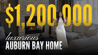 Luxury Auburn Bay Home | Custom Cedar Sauna, Private Gym, 5 Beds & More! 🔥