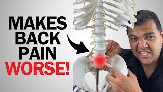 13 Things That Make Back Pain From A Herniated Disc Worse