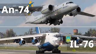 Spotting in Lviv | Ilyushin IL-76TD (Azerbaijani Air Forces) + Antonov An-74 (Ukrainian Government)