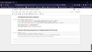 Predicting the Student scores using Python