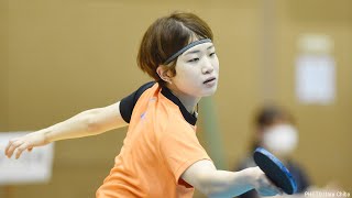 安藤みなみ 会場練習｜世界卓球2021ヒューストン 日本代表選考合宿 DAY 1