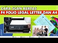 Tanpa Edit ! Begini Cara Scan Kertas F4 & A4 Dengan Mudah Di Printer Brother DCP T720DW