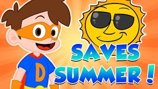 Drew Saves Cool School's Summer! | Super Drew's #CampYouTube Adventures #WithMe Drew!