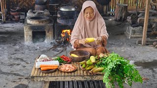 Memetik Daun Kelor dan Jagung | Masak Sayur Bening Daun Kelor, Tumis Tempe Udang, Bakwa, Bakpia Ubi