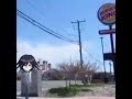 Kokichi walks to Burger King