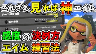 初心者でも神エイム！今すぐできるジャイロ感度とエイム練習法を教えます！【スプラトゥーン３】