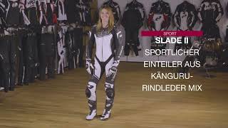 Produktvideo: Slade II - einteilige Lederkombi in Damengrößen