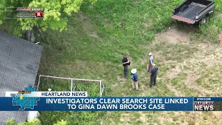 Investigators clear search site linked to Gina Dawn Brooks case