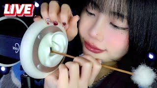 ASMR｜耳エステしながらささやき雑談💤(2時間くらい)