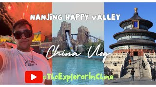 Nanjing Happy Valley 🎡🎢|| CHINA 🇨🇳