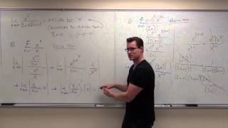 Calculus 2 Lecture 9.7:  Power Series, Calculus of Power Series, Ratio Test for Int. of Convergence