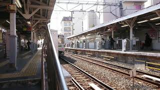 12月16日御嶽山駅 東急1000系1500番台 トップナンバー編成 1501F