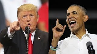 Trump vs. Obama in midterm election campaign’s final days