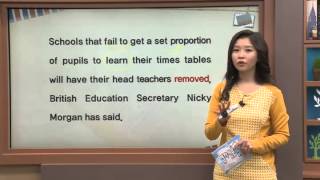 영자신문읽기 - British primary school pupils forced to memorize