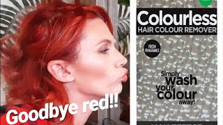 GOODBYE RED REVOLUTION COLOURLESS DYE REMOVER