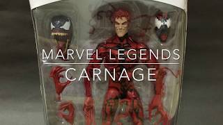 开箱 MARVEL LEGENDS CARNAGE 蜘蛛侠的敌人  屠殺