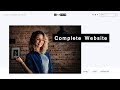 How To Make Website Using HTML CSS Step By Step Responsive Website Design
