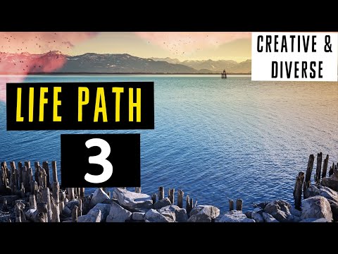 What life path number is compatible with 3?