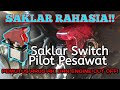 Pemutus Arus Aki dan Engine Cut Off : Mengunakan Saklar Switch Pilot Pesawat