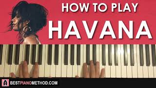 HOW TO PLAY - Camila Cabello - Havana ft. Young Thug (Piano Tutorial Lesson)