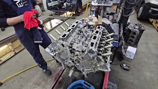 Mercedes V-classe W447 swap V8 4.6L 4x4 часть2.