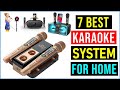 ✅Best Karaoke System for Home in 2024 | Top7: Best Karaoke Machine! With Buying Guide