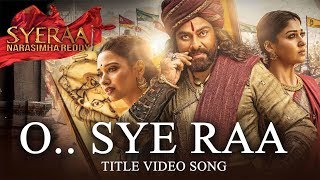 Sye Raa Title Song Lyrical Video - Telugu | Sye Raa Title Video Song | #Chiranjeevi | Ramcharan