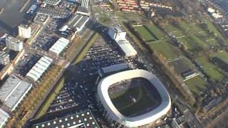 In de Kuip als Zwarte Piet