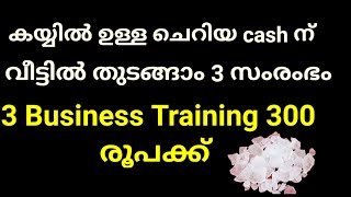 വളരെ ചെറിയ investment ഇൽ 3 Business..😇ആര് പറഞ്ഞു business തുടങ്ങാൻ ഒരുപാട് cash വേണം എന്ന്...