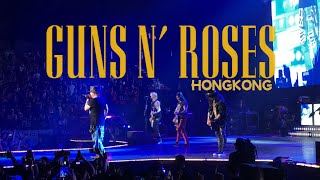 GUNS N' ROSES WORLD TOUR CHINA HONGKONG