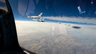 В Иране удивились, как Су-35С сопровождавшие борт Президента России пролетели больше, чем могут