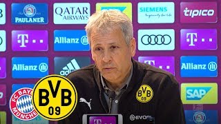 "Es war eine Lehrstunde" | PK mit Lucien Favre | FC Bayern - BVB 5:0